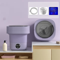 Mini Foldable Washing Machine Portable Mini Socks Underwear Panties Washing Machine Big Capacity 3 Models With Spinning Dry Gadgets