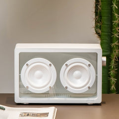 New Retro Transparent Audio High Fidelity Bluetooth Speaker